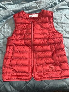 Herschel Supply Company Red Puffer Vest